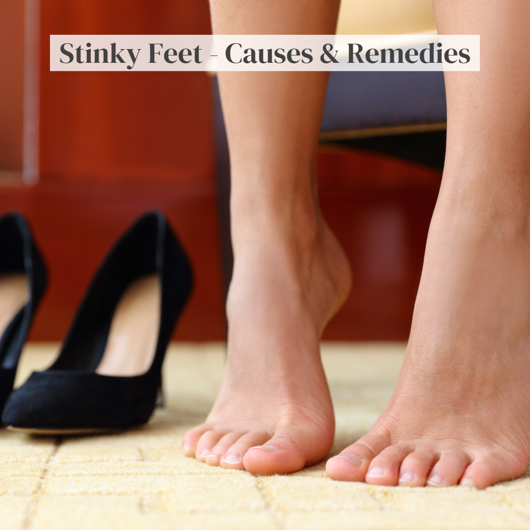 Stinky Feet - Causes & Remedies – LuxaDerme US