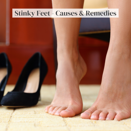 Stinky Feet - Causes & Remedies