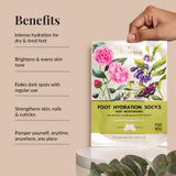 Foot Hydration Socks - Deep Moisturizing